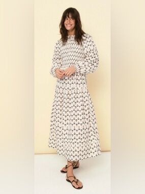 Sonmer Camilla dress in Ecru. NWt